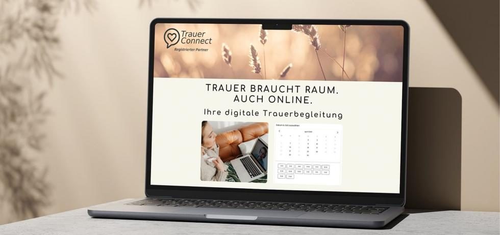Trauer braucht Raum - Ihre digitale Trauerbegleitung von TrauerConnect